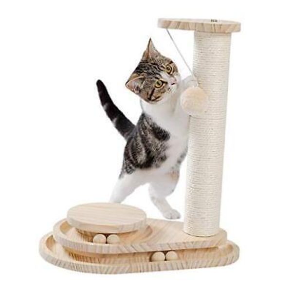 Made4Pets Cat Scratching Post Cat Scratcher Basic-14.96"L* 9.84"W* 17.7"H