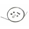 15 Ft 1/8" Stainless Steel T316 Deck Railing Kit, Cable Railing/Stair System
