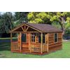 Outdoor Structure Building / Cabin Shed Plans, Material List Includes  #62016