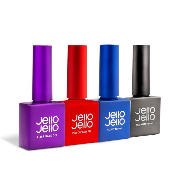 Jello Jello gel nail basic 4-piece set
