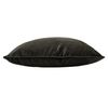 Paoletti Stella Cushion Cover, Black, 45 x 45cm
