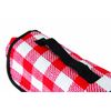Camco 42801 Picnic Blanket (51" x 59", Red/White)