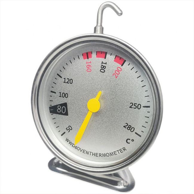 Dropship Stainless Steel Oven Thermometer, Celsius Or Fahrenheit