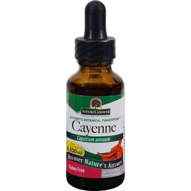 Natures Answer Herb Cayenne Tinc, 1 Fl Oz