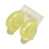 Vintage Earrings Yellow Plastic Western Germany Antique