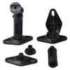 VideoSecu Black Wall Ceiling Speaker Mount Brackets, 2 Styles, for Ceiling & Wall MS20B2 1EH