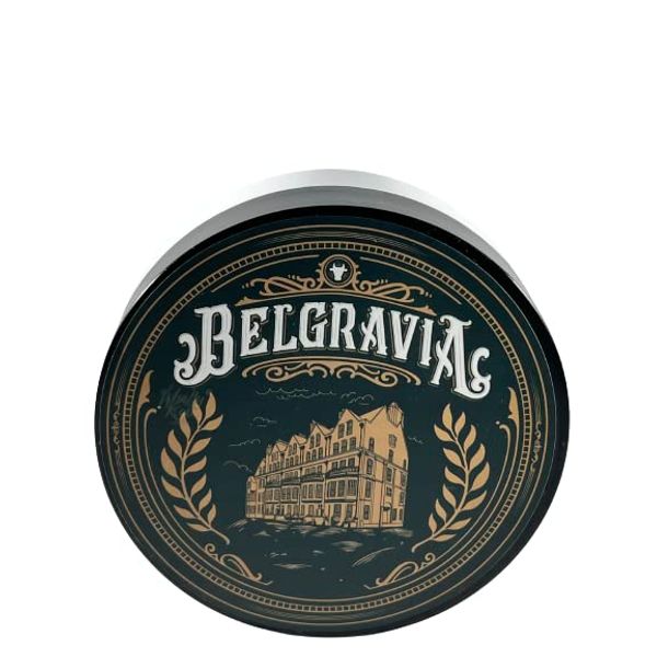 Belgravia Tallow Shaving Soap. Enriched with Donkey Milk, Water Buffalo Milk, Whey Proteins, Omega 3, Omega 6, Hops Extract. Scent of Bergamot, Pineapple, Pink Pepper, Red Currant, Cypress, Leafy Greens, Amber, Patchouli, Oakmoss, Musk 4 oz or 114 grams (