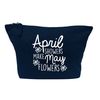 Flox Creative Makeup Bag Testing on This one 1332b Navy