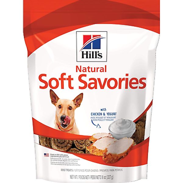 Hill'S Natural Soft Savories, All Life Stages, Great Taste, Dog Treats, Chicken