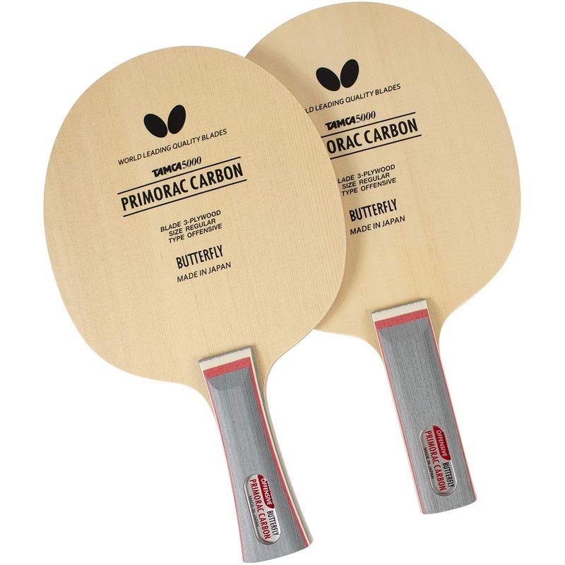 Butterfly Primorac Carbon Blade Table Tennis Blade - TAMCA 5000 Carbon ...