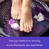 SPA REDI – Sugar Body Scrub, Lavender and Wildflower, 128 Oz Exfoliating, Moisturizing, Hydrating and Nourishing, Glow, Polish, Smooth and Fresh Skin - Body Exfoliator
