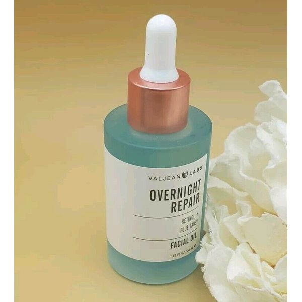 Valjean Labs Overnight Repair Facial Oil 1.83 fl oz New