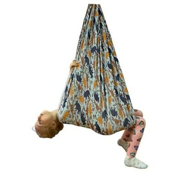 BUBLU Sensory Toys Baby Patio Swing Set Cotton Hammock Vacation Essentials