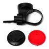 LICHIFIT Reflective Light Shape Hidden Shell Protective Case for Airtag Fixed Support Mount to Scooter Bicycle Riser/Seat Tube