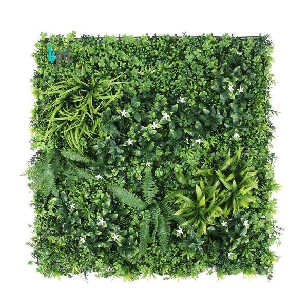 BPIL Greenery Vertical Garden Fence Artificial Living Wall | Boxwood Greenery For Home Garden Indoor and Outdoor Decoration | Gives Natural Look To Your Garden Ivy Greenery Wall Cover Decorations (1)