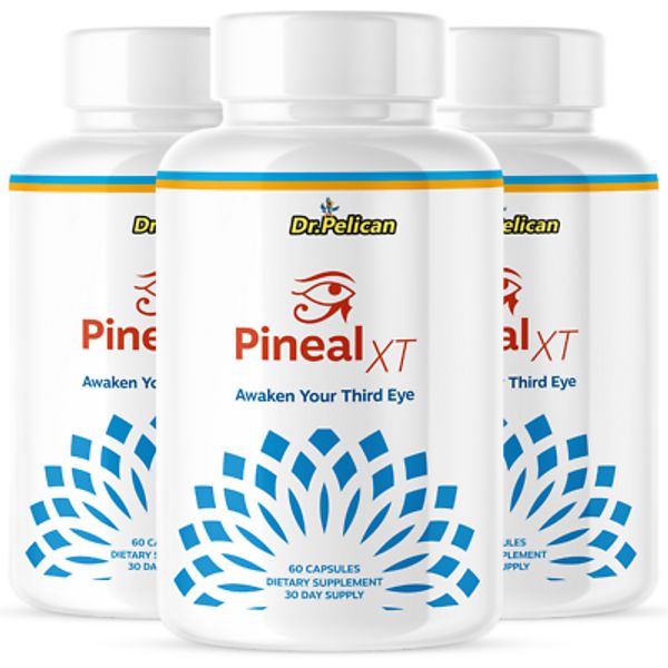 Pineal XT- Nerve & Brain Support- 3 Bottles- 180 Capsules