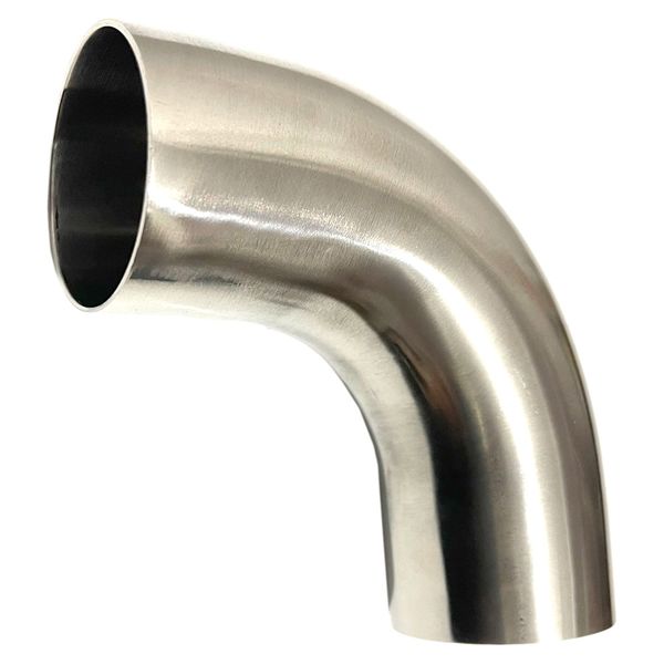 S-NET Stainless Steel Bend Pipe 90° Muffler Exhaust Exhaust Pipe General Purpose Joint One-Off Inner SUS 304 1.5mm Thickness 45Φ