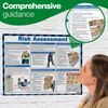 Safety First Aid Group Risk Assessment A2 Poster, Laminated
