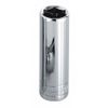 1/2 in Drive, 11/16" 6 pt SAE Socket, 6 Points, Mfr: 41822s-A