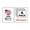 Protected By Smart Alert System Warning Stickers / 6 Pack + FREE Shipping
