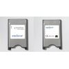 CompactFlash PC Card Adapter, PCMCIA Memory Card Reader CompactFlash to PC Card Reader Plug and Play Adapter (With CF 2G card)