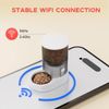 WiFi Automatic Cat Feeder 4L – Rechargeable, App Controlled, Timed Feed
