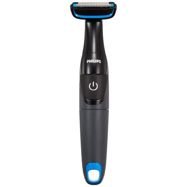 Philips Body Groomer, Bath Usable (For Body) Battery-operated, BG1022/15, Black/Blue