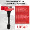 6 Pack Ignition Coils & Spark Plugs For Altima Maxima Quest Murano 3.5 UF349