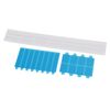 5 Set Plastic Slide Mount Tab, Privacy Screen Replacement Set Adhesive Strips and Holder Tabs for Computer