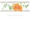 Tile Transfers Water Slide Decal Border Grecco Flower 8 Pack