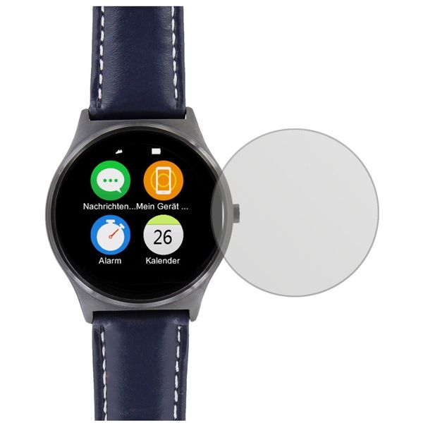 5x Screen Protector for watch 45.5 mm diameter Protection Anti Glare dipos