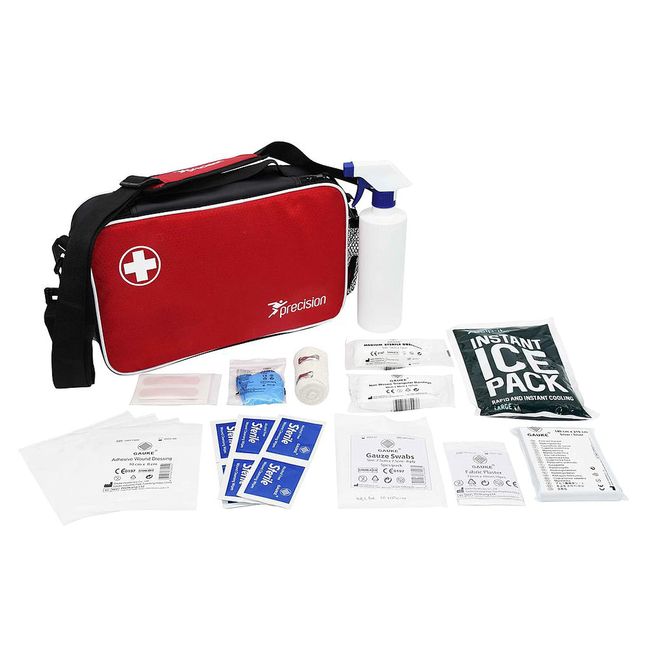 Precision Pro Hx Academy Touchline Injury Sports Medi Bag + Medical Kit B