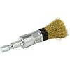 SK11 Hexagonal Shaft Brass Wire Brush 15mm