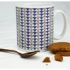 Hippowarehouse Colourful Geometric Triangle Pattern 10oz