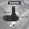 X AUTOHAUX 4 Pcs Door Pin Switch Car Engine Trunk Waterproof and Rustproof