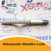 Bic 4 Colours Shine Pen Blister Pack White, x1