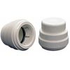 Plastic Test Cap, Polysulfone Body Material, Tube Slim Connection Type - 1 Each