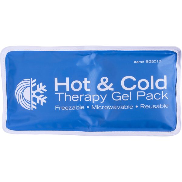 Roscoe Medical Gel Ice Packs Reusable and Cold Packs for Injuries Reusable, Shoulder Ice Pack, Knee Ice Pack, Hot and Cold Pack, Ice Pack for Back, 5 x 10 Inches, Small Ice Pack