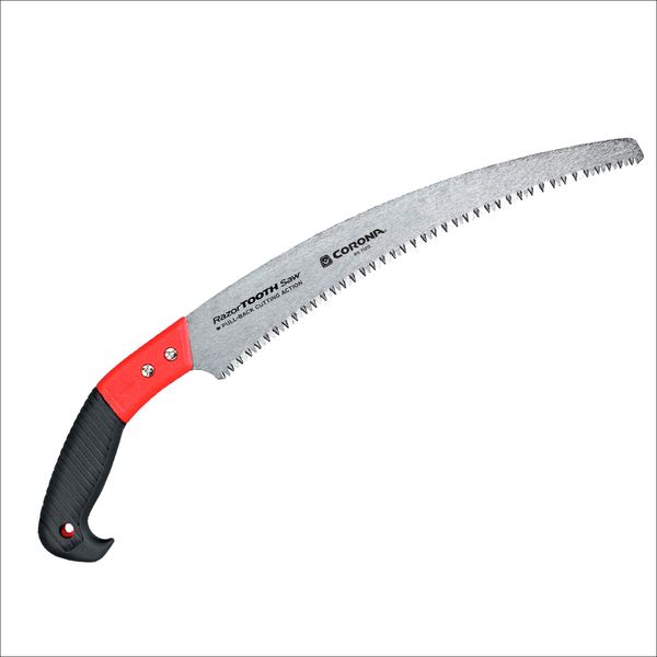 Corona Tools 13-Inch RazorTOOTH Pruning Saw | Tree Saw Designed for Single-Hand Use | Curved Blade Hand Saw | Cuts Branches up to 7" in Diameter | RS 7120