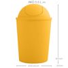MSV AKO PP Tipping Bucket 5.5 L Saffron Yellow