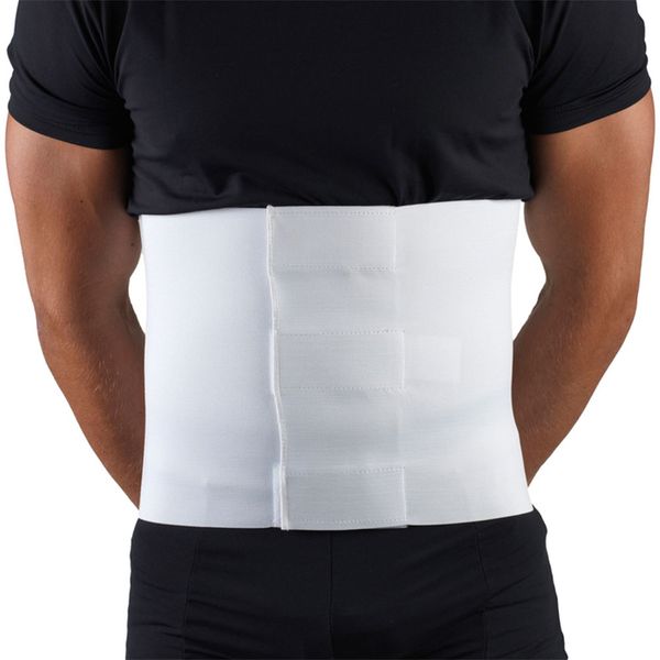 OTC Abdominal Binder, 10-Inch Chest and Rib Panel, Elastic, Large