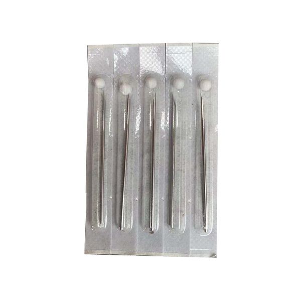 Shuiniba 14G 10 Pieces Body Ear Navel Nose Lip Nipple Piercing Needles