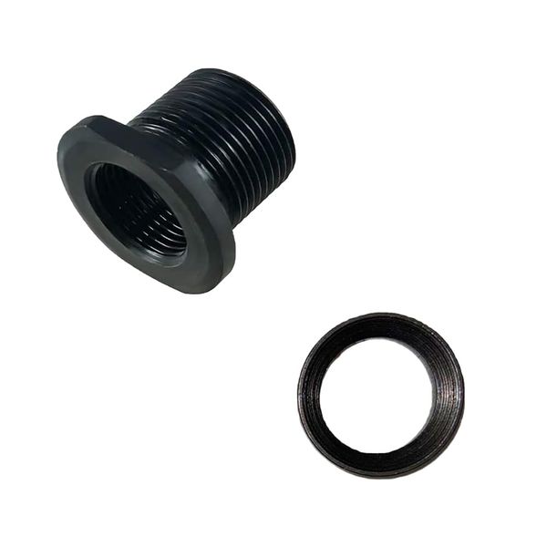TPO 1/2x28 Thread Protector, 1/2x28 to 5/8x24 Thread Protector with A Washer