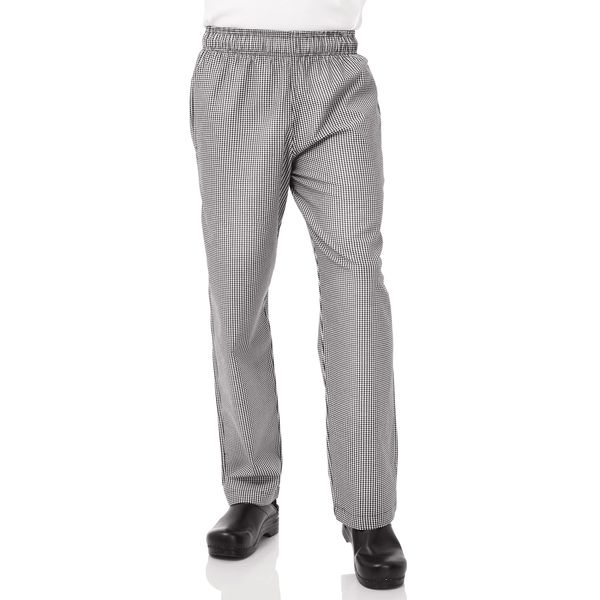 Chef Works Men's Essential Baggy Chef Pants, Small Check, 5X-Large