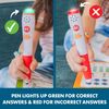 Kindergarten Flash Cards Learning Kit with Hot Dots Pen Reading Math Skills