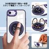 Coccoee iPhone SE 3rd Generation 2nd Generation iPhone 8 iPhone 7 Case, Back Ring, Stand Function, Clear Case, Camera Frame Metallic, TPU, Clear PC, Shockproof, Thin, Lightweight, iPhone SE3 SE2,