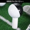 Golf Tees Plastic Lightweight Durable Golf Ball Tee Holder Short Tees Practice Training 7 Pack 7 Sizes
