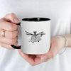 CafePress CH 53 Gray Mug 11 oz (325 ml) Ceramic Coffee Mug