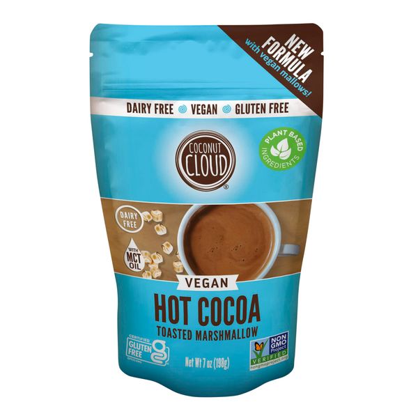 Dairy-Free Instant Hot Cocoa Mix with Vegan Marshmallows - Creamy, Natural Colorado Cocoa