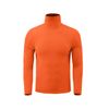 Zengjo Turtleneck Men Thermal Long Sleeve(Orange,L)
